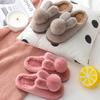 Cotton Slippers for Women, Winter Thick-soled Anti-slip Three-dimensional Plush Warm Home Slippers, Indoor Home Slippers