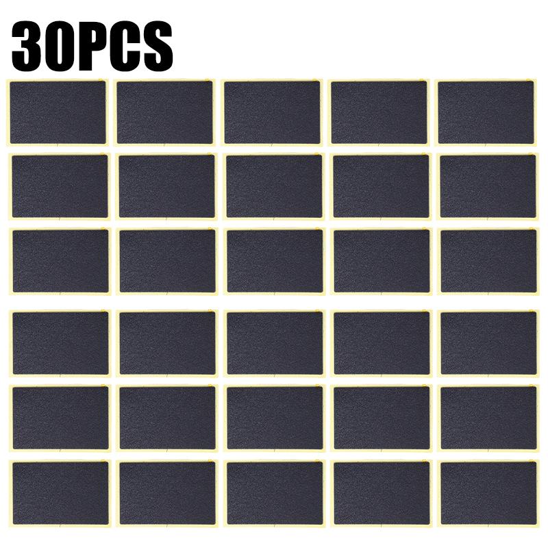 30/10Pcs Tire Repair Patches Car Motorcycle Bike Tire Repair Tools Glue-free Protection Adhesive Quick Drying Bicycle Tyre Patch