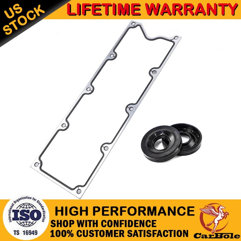 For LS Gen III Valley Pan Gasket Galley Seal 3 Cover Plate LS1 LS2 5.3L 6.0L LM7