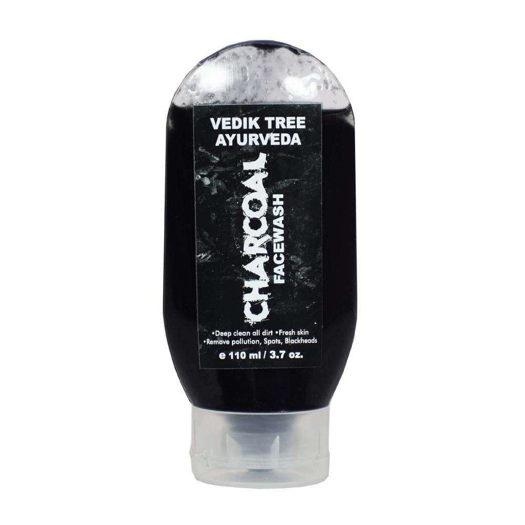 Гель для умывания на основе Угля (110 мл), Charcoal Facewash, Vedik Tree