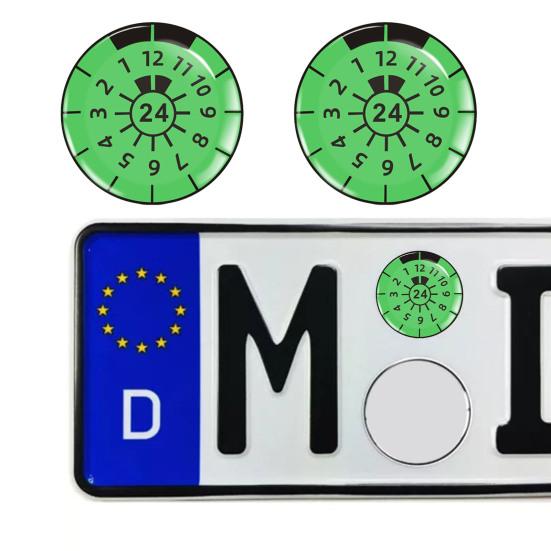 2 шт. 3D гелевые купольные наклейки яркие цвета простая установка универсальные наклейки на номерной знак автомобиля