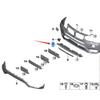 BMW X3 F25 Накладка переднего бампера нижняя 51117413496