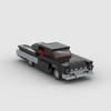 1950 MOC Старый Скоростной Автомобиль Супер Гонка Винтажное Транспортное Средство Модель Строительный Блок Гонки Ралли Спорт Кирпич Рождественский Подарок Город Технический