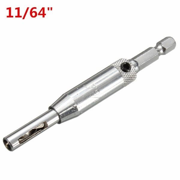 4 шт., самоцентрирующийся шарнир, набор сверл, набор сверл 5/64, 7/64, 9/64, 11/64, HSS, инструмент для дерева, кольцевая пила, набор инструментов для шкафа