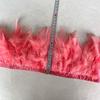 Marabou Feathers Trim 10yards 10-15cm Fringe Ribbon for Wedding Party Clothing Dress Decoration Accessories Sewing Plumes