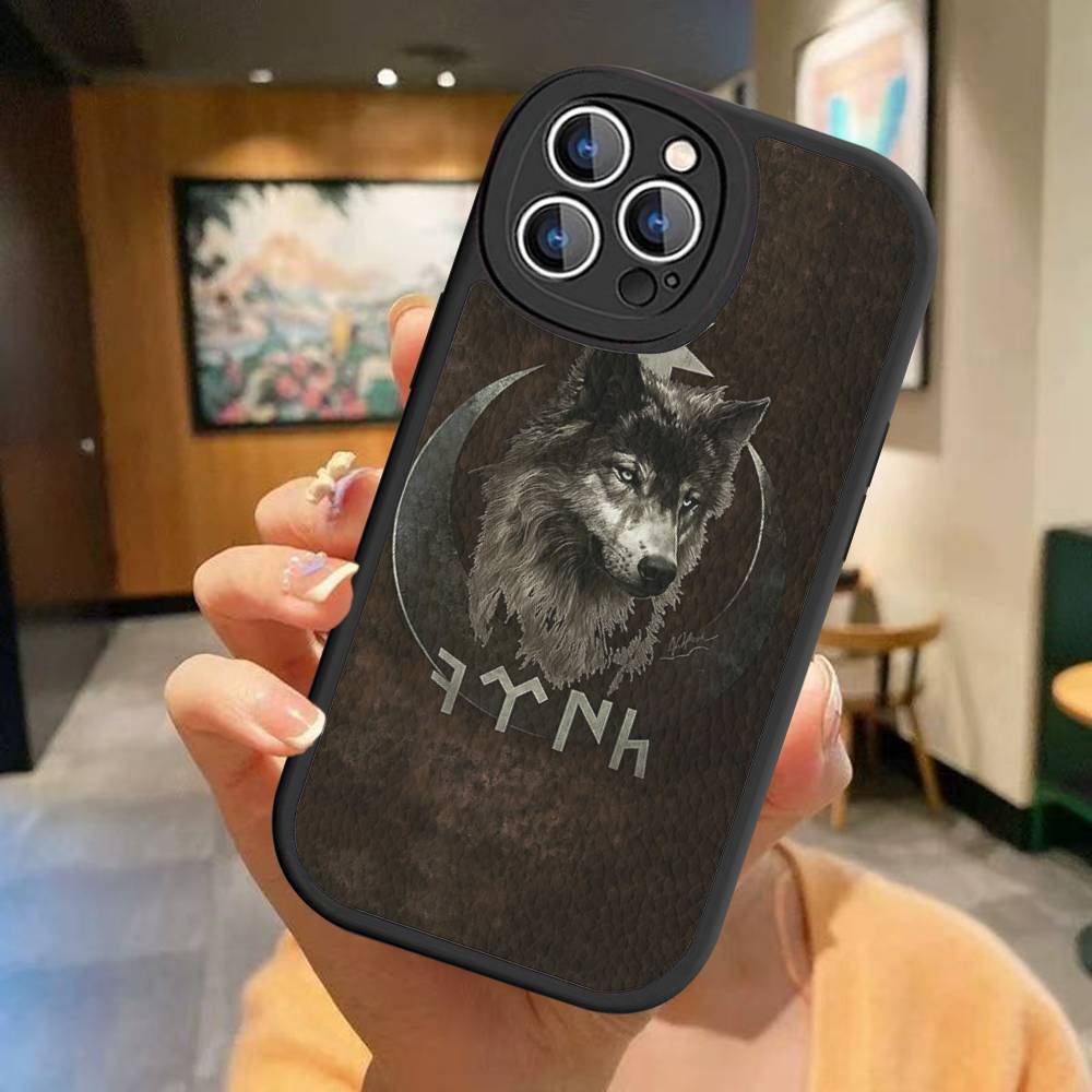 Чехол из кожи для телефона Turk Wolf Turkey Flag для iPhone 16 15 14 13 12 11 Pro Max Plus Ударопрочный чехол