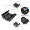 SJL4  for Dodge Ram 1500 2500 3500 2019-2026 Central Armrest Storage Box Anti-slip Tray Organizer Interior Accessories Black