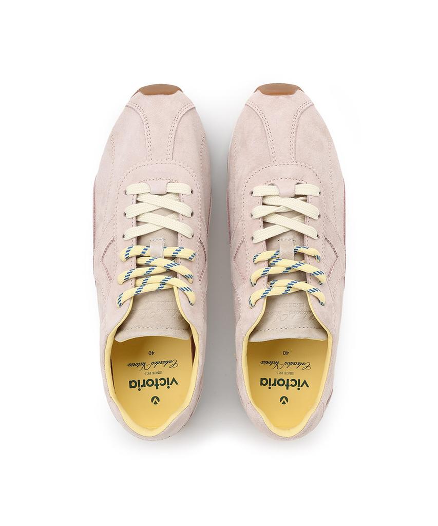 Кеды Victoria Shoes Aster из замши (1159102-Нюдовый)