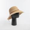Ff Ins Chic Summer Suede Ribbon Holiday Beach Cm Brim Fine Raffia Grass Lady Bucket Cap Women Fishermen Hat