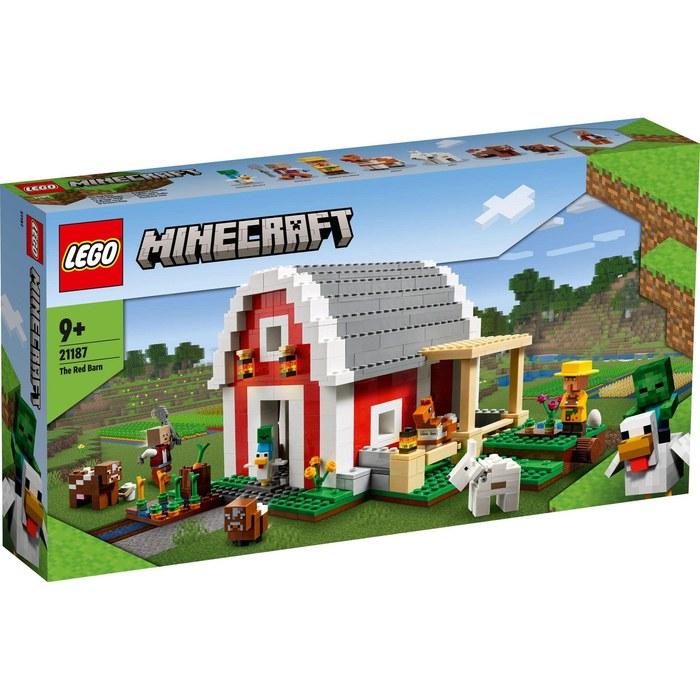 LEGO Minecraft Red Horse Stable 21187 Multicolor