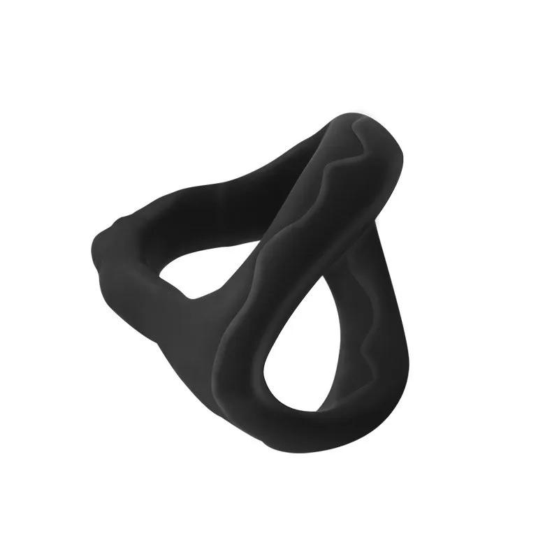 Silicone Durable Penis Ring Adult Men Ejaculation Delay Chastity Cock Rubber Rings Penis Enlargement Sex Toys For Male Sex Ring