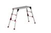 PiCa Corporation Wide Top Scaffolding Car Washing Standing Four Leg Adjustable Scaffolding 3 3 Shaku Silver Platform, Platform, Horse, Telescopic,