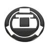 Carbon Fiber Fuel Tank Cap Sticker Decal for R1200GS F800GS S1000R F650GS - Motorcycle Tank Protector