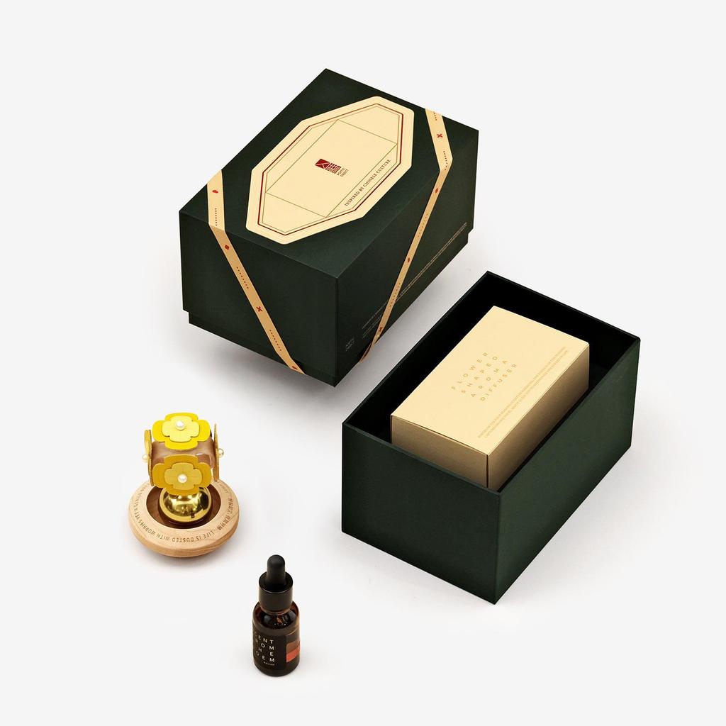 Dance of the Wind Aroma Diffuser: Four Seasons Floral Desk Ornament - Perfect for Birthdays & New Year Gifts