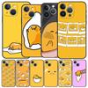 Чехол Funda для Apple Iphone 14 11 13 7 12 Pro 7 Xr Xs Max 8 Plus 6 14pro 13mini, черный мягкий чехол для телефона Gudetama
