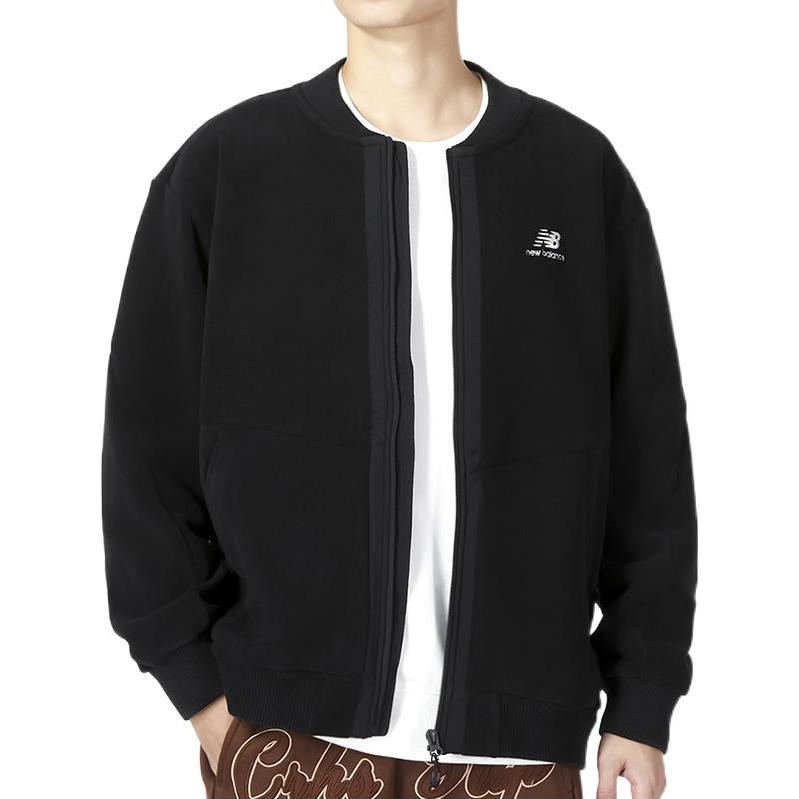 New Balance Куртки Унисекс Черные С воротником-стойкой Умеренные Другое 6DC39643-BK