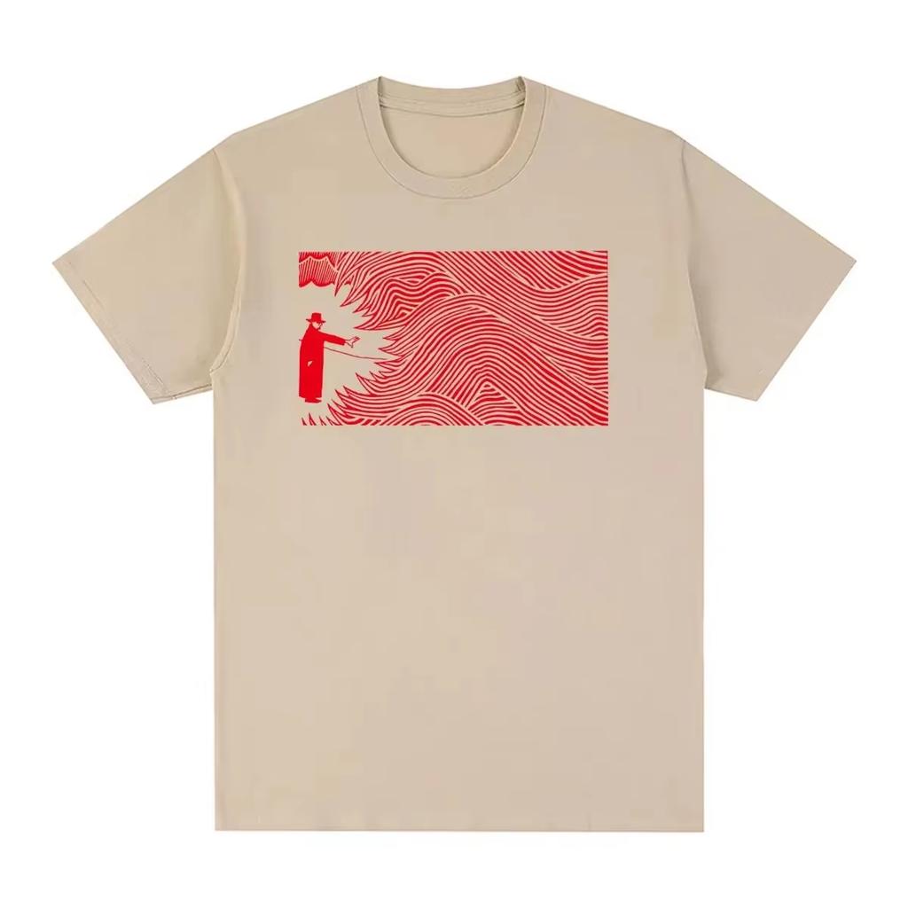2026 Summer Hot Sale Radiohead Thom Yorke Vintage Rock Band Pure Cotton Unisex Hip Hop Short Sleeve TShirt