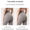Женские бесшовные трусы-слипы ODFAN из ледяного шелка со средней и высокой талией, 4 шт.