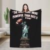 The Only Thing More Powerful Than Hate Is Love Stadium Unity Concept Blankets Coral Fleece Plush  Throw Blanket for Bed Quilt