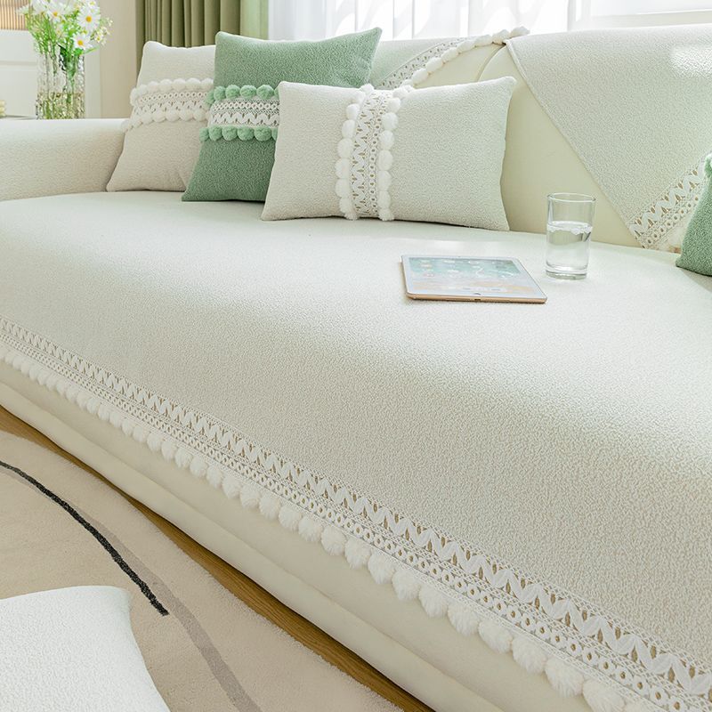 Подушка для дивана из синели Four Seasons, универсальный простой современный чехол для дивана, нескользящая, грязеотталкивающая комбинированная подушка для дивана