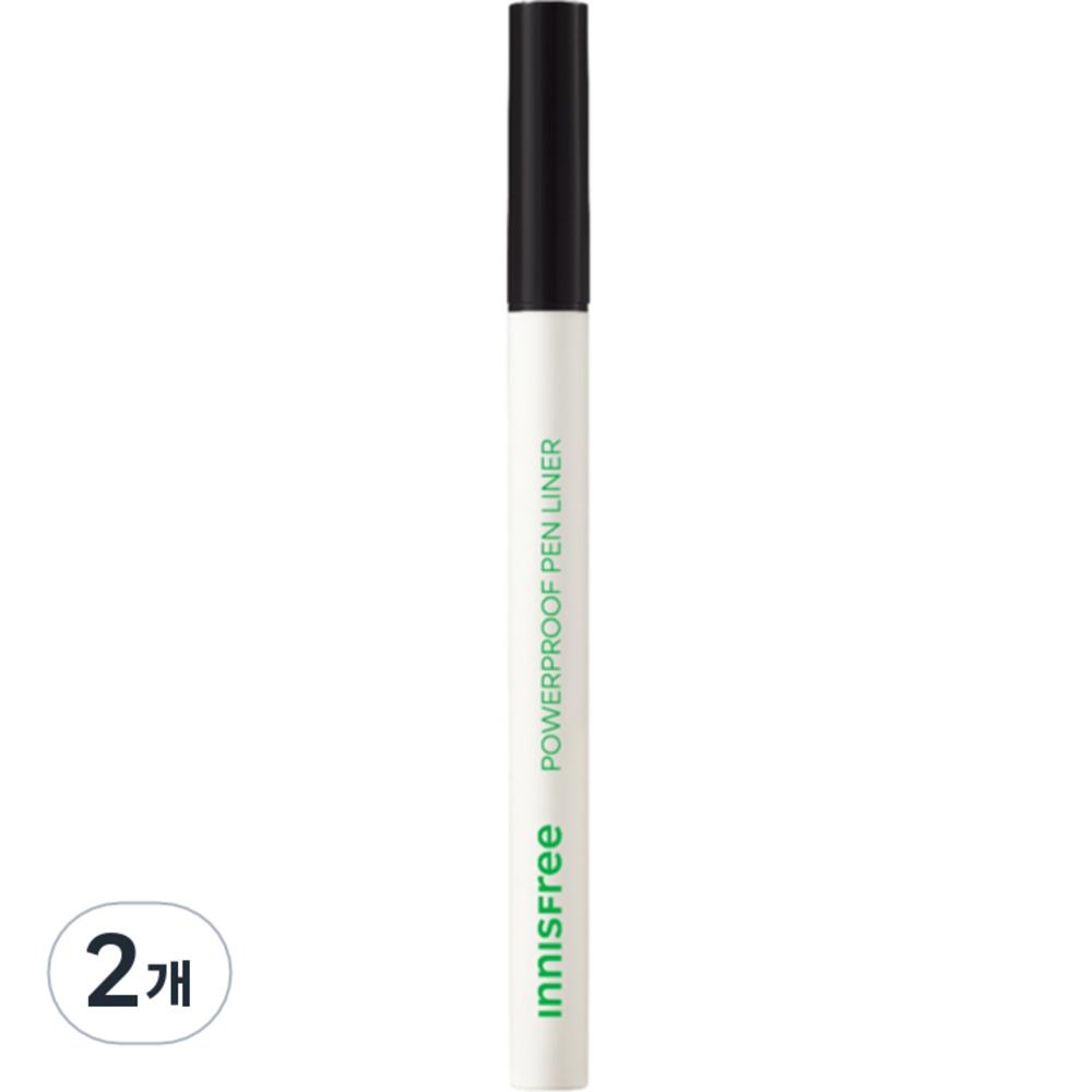 Innisfree Новый Power Proof Pen Liner 0,6 г, нет. 1 Черный, 2 шт.