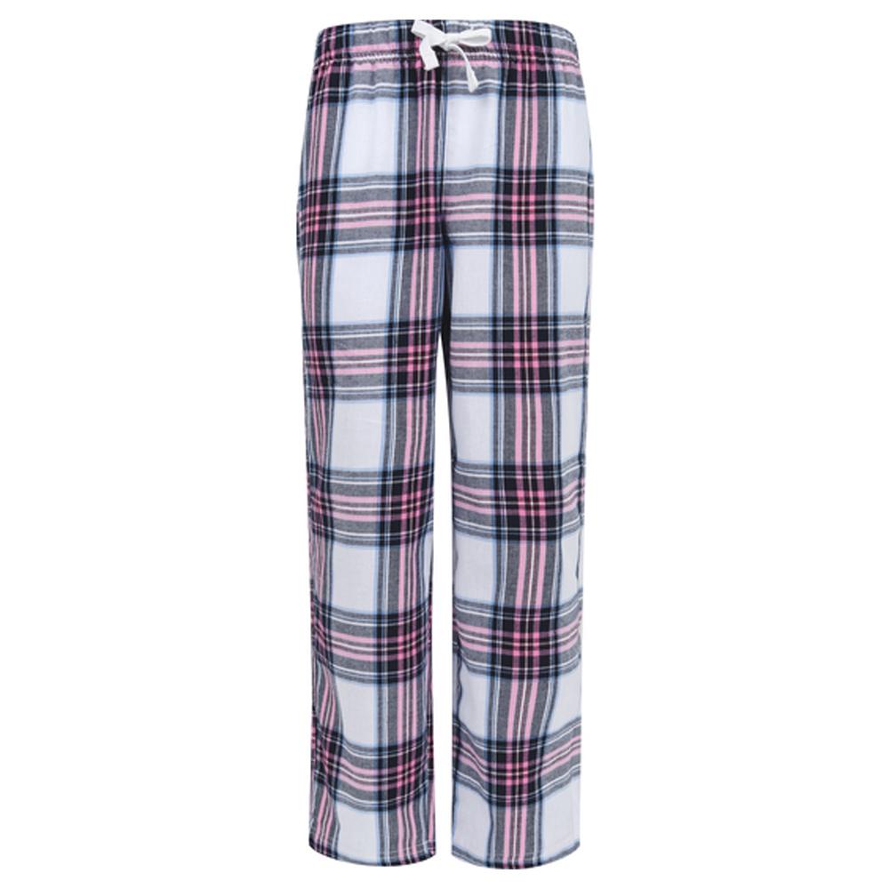 SF Minni Childrens/Kids Tartan Pyjama Bottoms