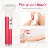 5 в 1 женская бритва многофункциональная USB перезаряжаемая портативная безболезненная брови нос бикини триммер для удаления волос на лице бритва для женщин