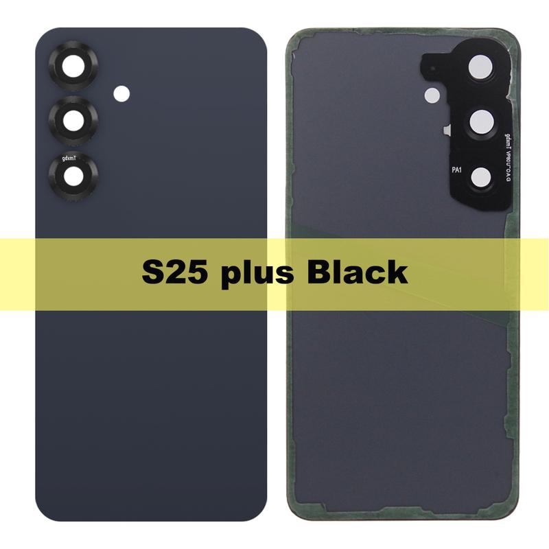 Для Samsung Galaxy S25 S25 plus S931B S931B/DS S936 S936U Задняя крышка Ремонтные части Дверца с линзой Заднее стекло Крышка аккумулятора
