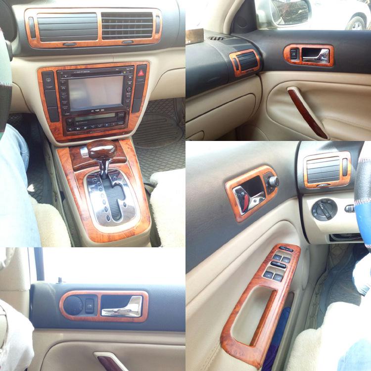 01-05 Passat B5 Interior Carbon Fiber Shift Console Sticker