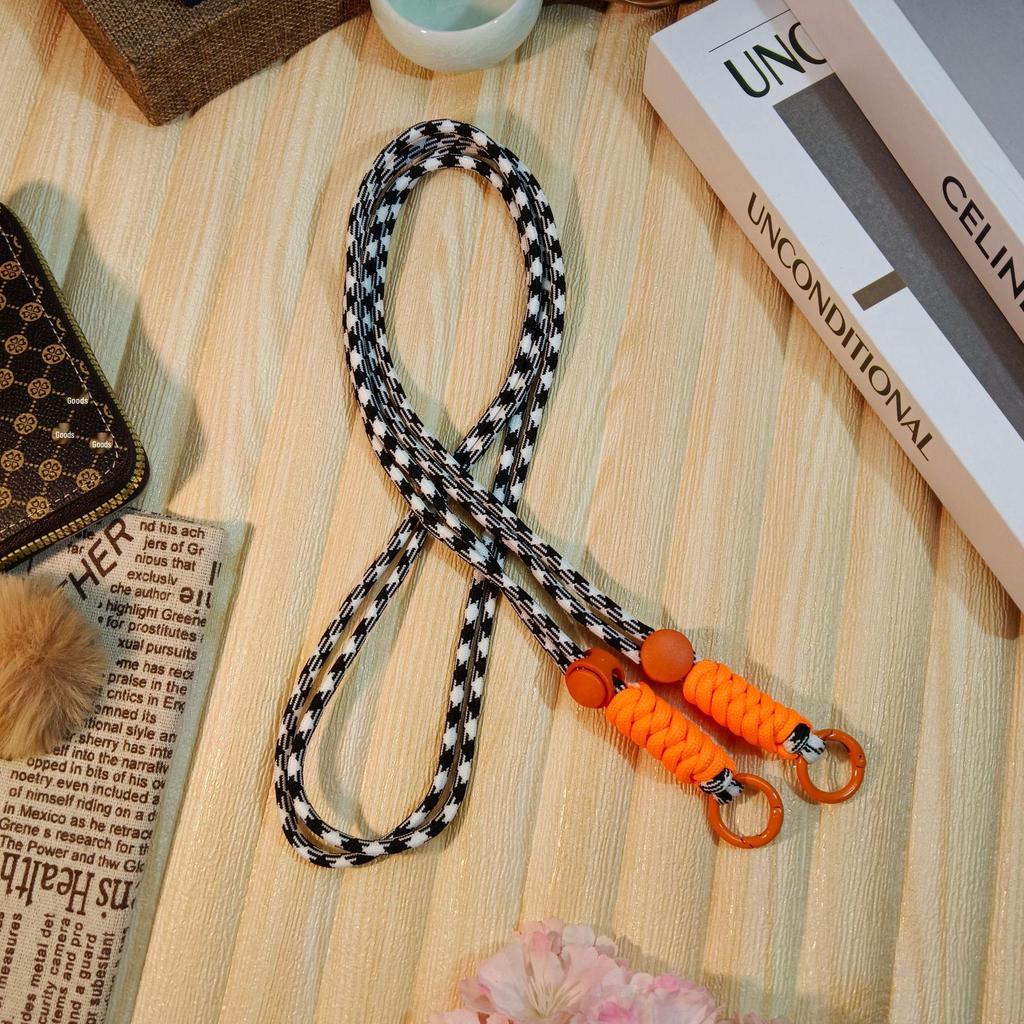 Регулируемый плетеный ремешок для телефона - съемный ремень через плечо