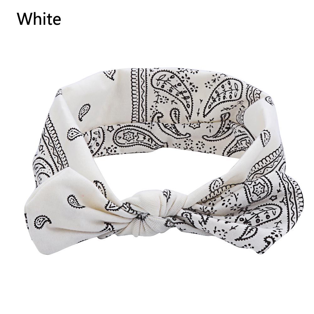 Аксессуары для волос Банданы Кроличьи ушки Повязка для волос Узел Головная повязка Ретро Повязка на голову Женские повязки с узлом