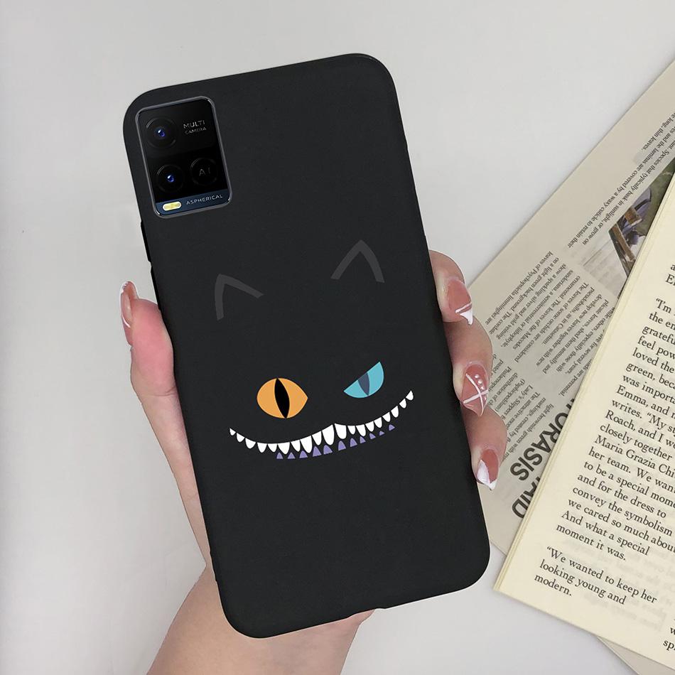 For Vivo Y33 Y33S Y21 Y21S Case Luxurious Silicone Soft TPU Matte Phone Back Cover For Vivo Y 33 Y33 S Y 21 S 21S Fundas Bumper