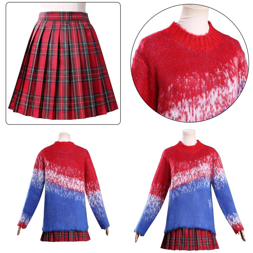 Косплей-платье персонажа Семейки Аддамс 2 из полиэстеровой ткани для ролевых игр в играх и аниме