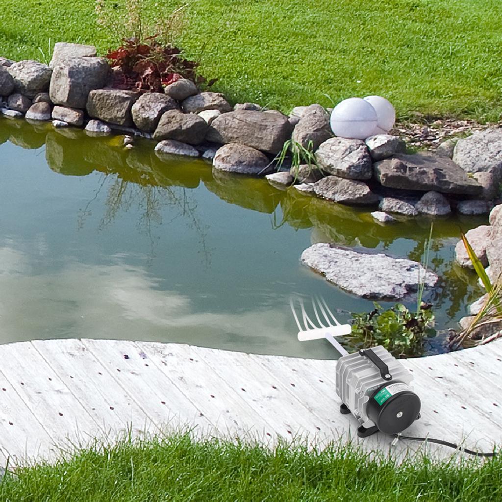 Коммерческий воздушный насос 45 Вт с одним выходом и 6 клапанами для аквариума