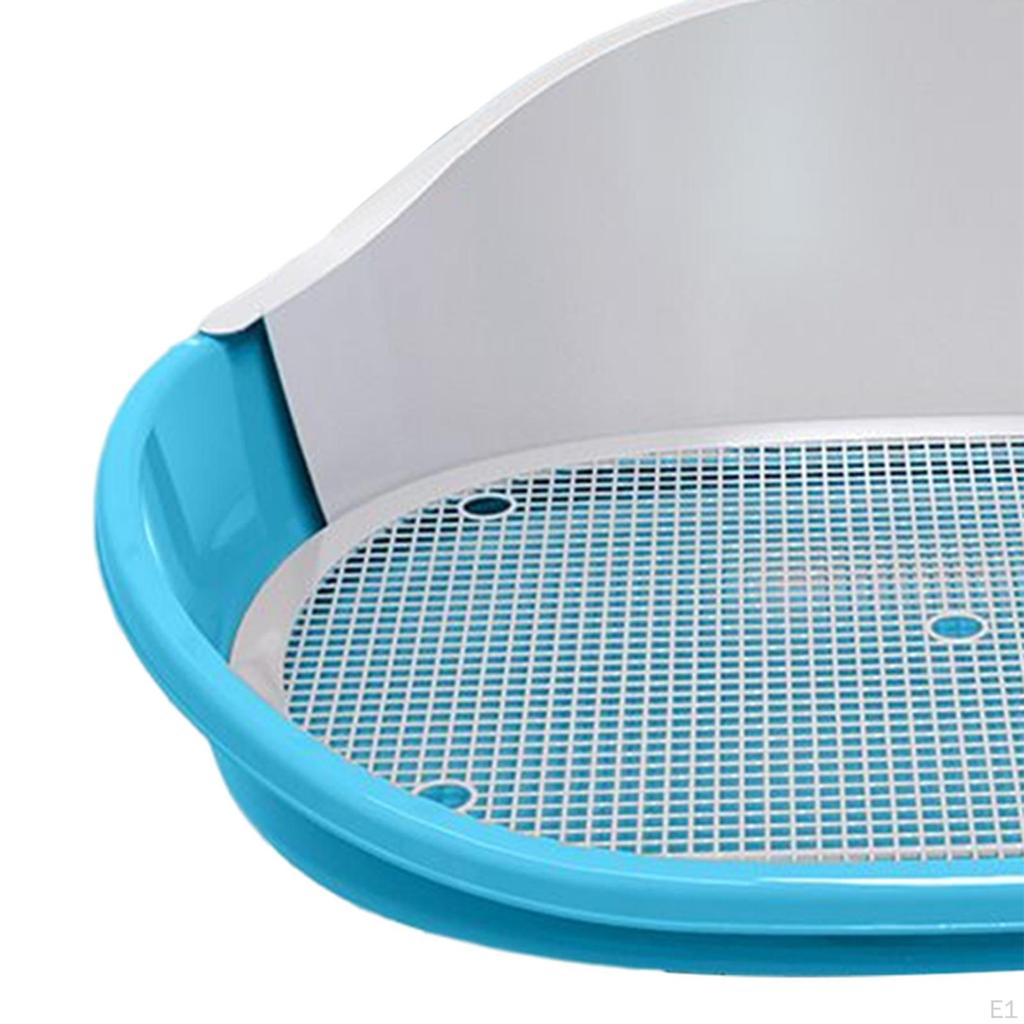 Dog Toilet Pee Pad with Urinary Column Bedpan Potty Trainer Keep Paws and Floors Clean