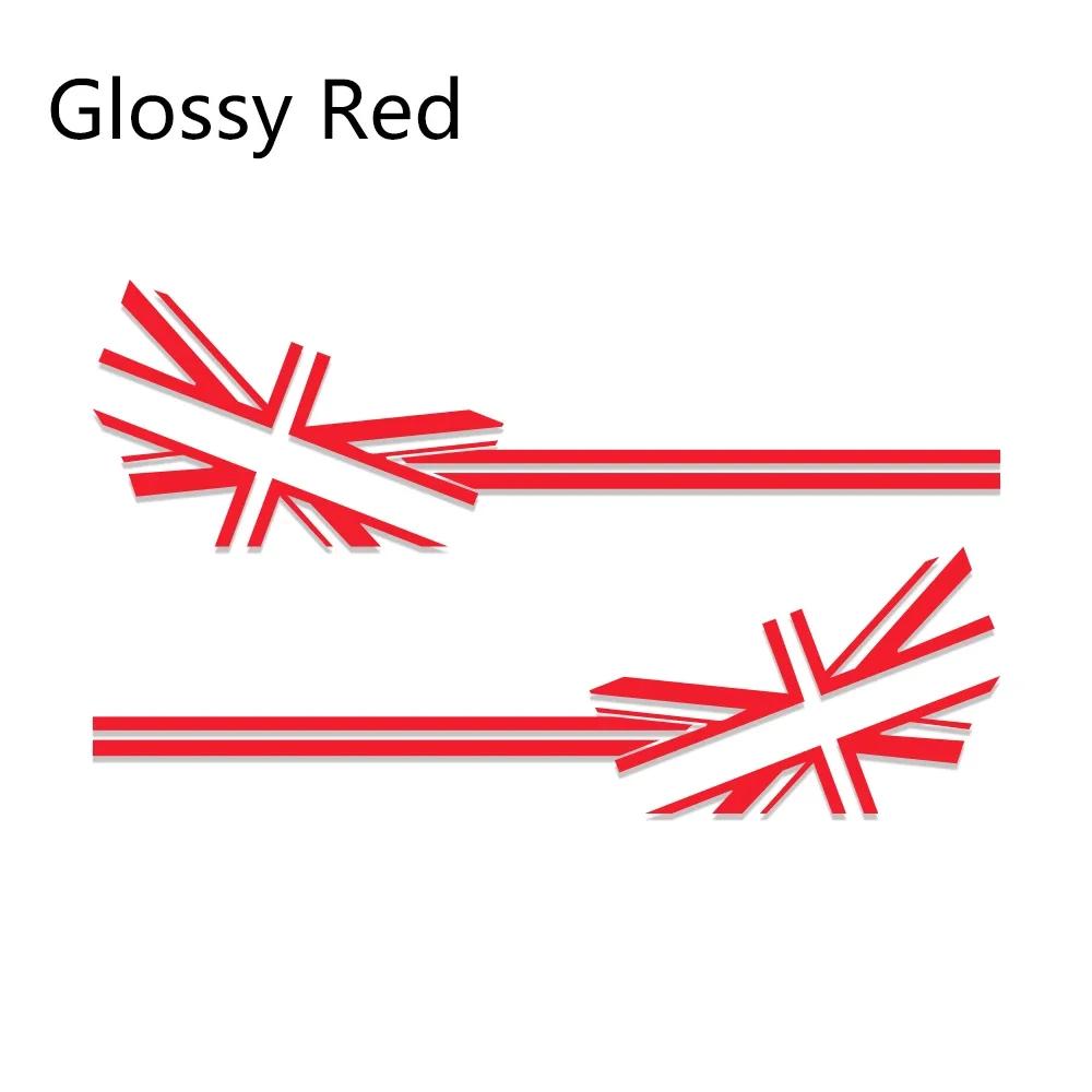 Car Sticker Flag Style Side Stripe Decals Accessories for Mini Cooper R56 R57 R58 R50 R52 R53 R59 R61 R60 F60 F55 F56 F54