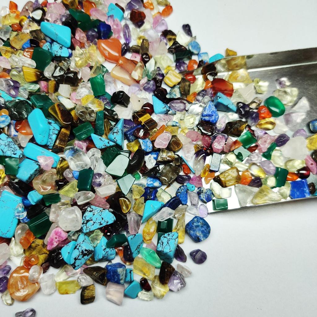 Удивительный мини-полудрагоценный полированный драгоценный камень 100 карат микс фишек