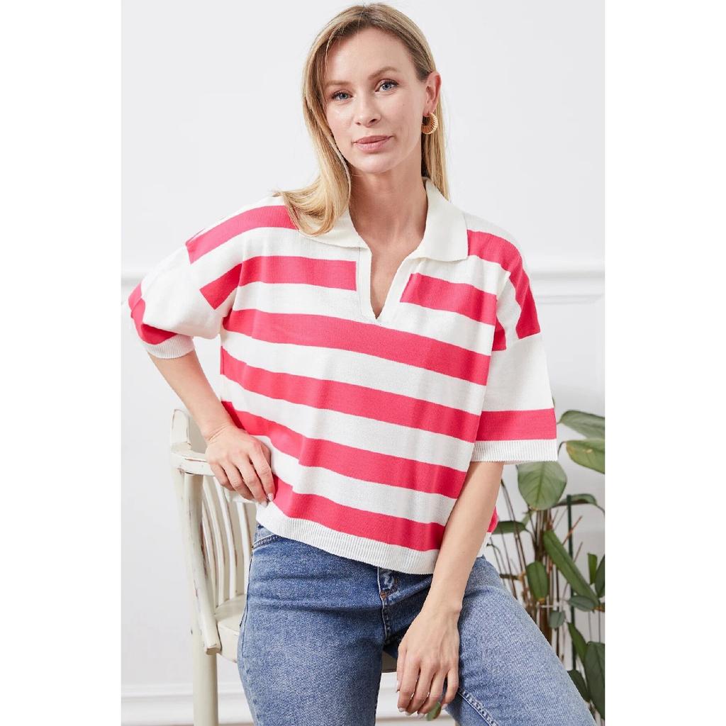 Женский трикотажный свитер с регулируемым узором и завязками по бокам