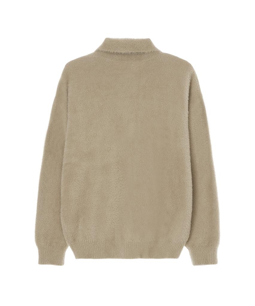 LEE Hairy Collar Knit Beige