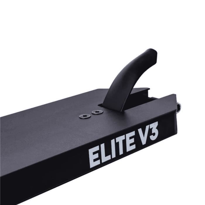 Deck Trottinette - ELITE - Supreme V3 - Noir Mat - 22" X 4.8" - Aluminium De Haute Qualité