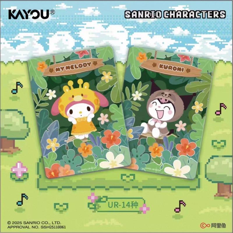 Sanrio Family Series Mengmeng Collection Cards Genuine  Animation Cartoon Collection Card Peripheral Toy Gift
