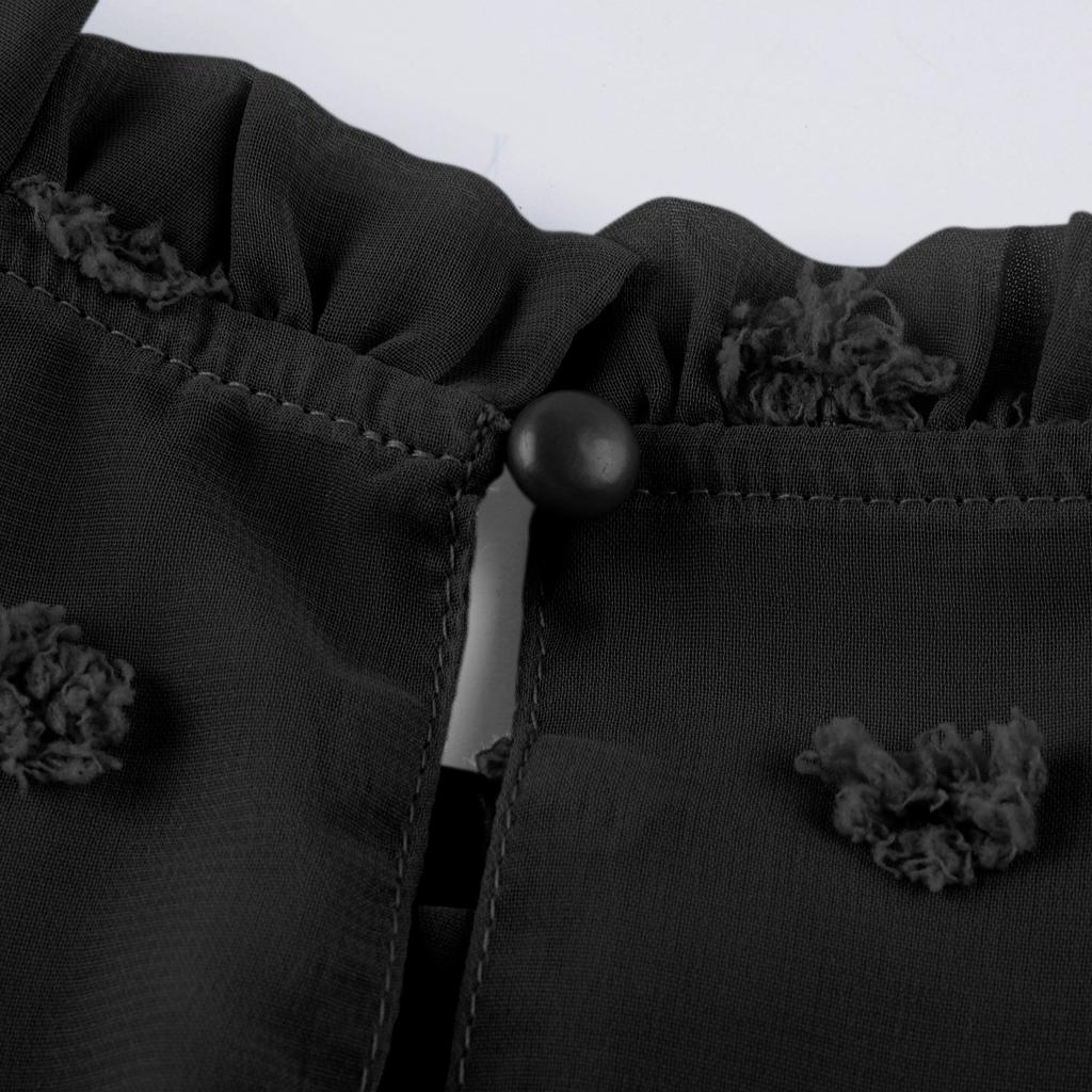 Женское модное осеннее и зимнее новое платье с кружевным воротником и длинными рукавами