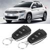 Universal Car Alarm System 3 Buttons Keyless Central Lock Remote Control Kit Black