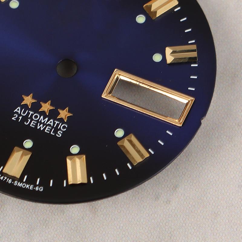 Винтажные часы циферблат DIY части 3 звезды двойной календарь буквальные мужские часы аксессуары для 46941/46943 механизм