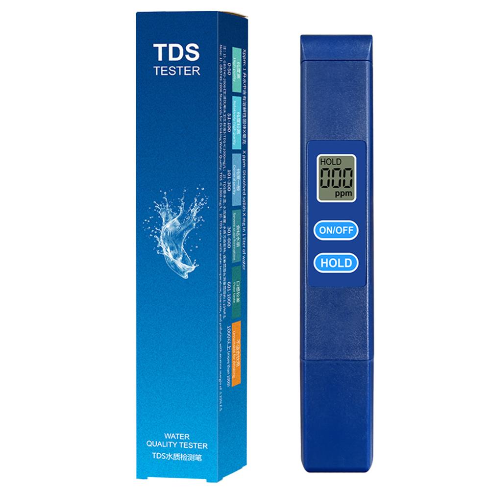 Цифровой тестер качества воды TDS PH-метр 0,01 pH Высокоточный PH-метр 0-9990 ppm Анализатор чистоты воды Монитор Фильтр