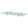 VidaXL Wall Shelves 2 Pcs Glass 60x20 Cm 8 Mm