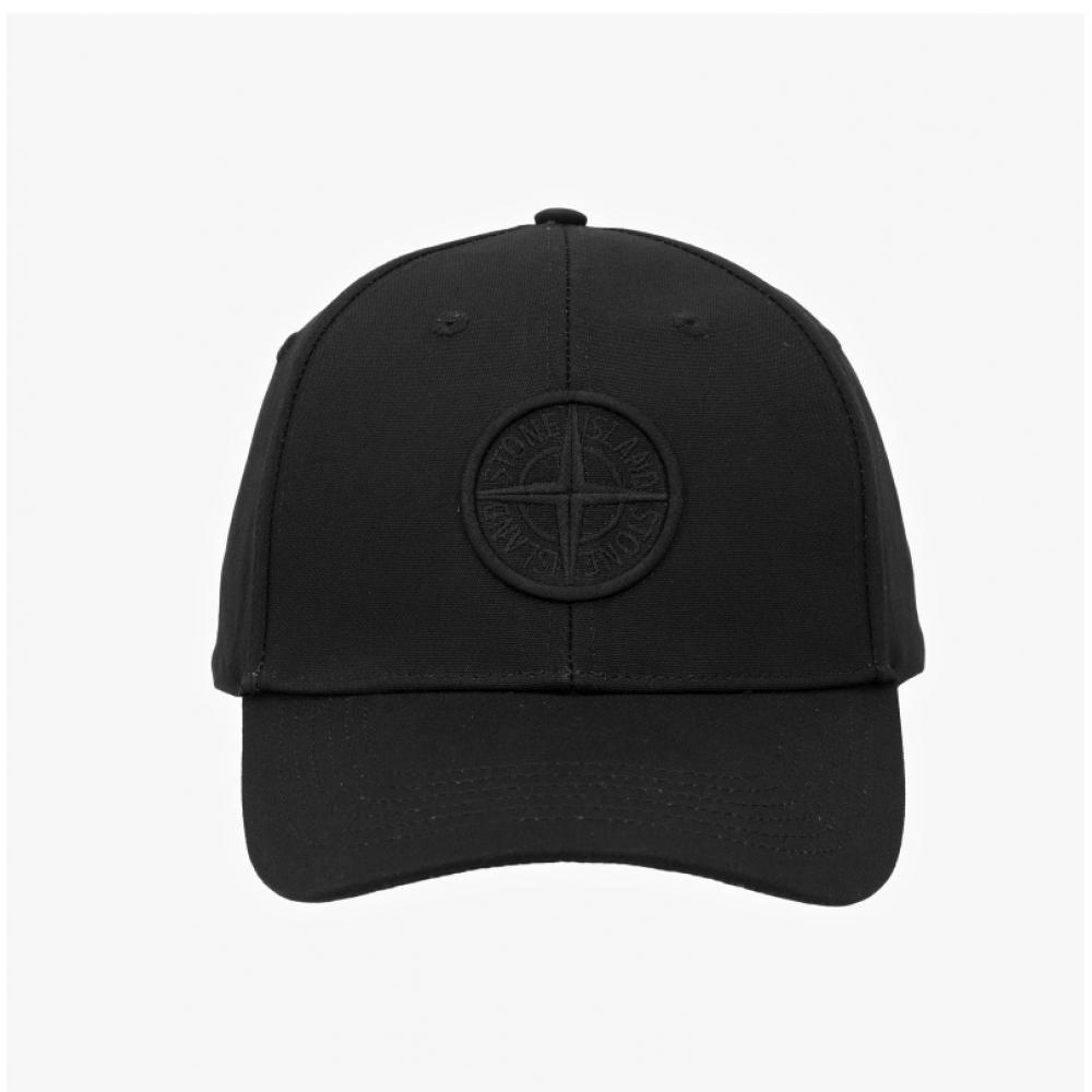 Бейсболка Stone Island с вышитым логотипом-компасом S0248 V0020