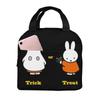 Miffy Ланч Изотермический Ланч Мягкий Охладитель для и 13 см Толщиной x 22 см Шириной x 20 см Сумка, Изолированная, На молнии, Компактная, Портативная, Сумка, Сумка, Сумка-тоут/Эко-сумка,