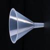 150mm Plastic White Transparent Funnel For Garage / Car Liquids / Laboratory / K