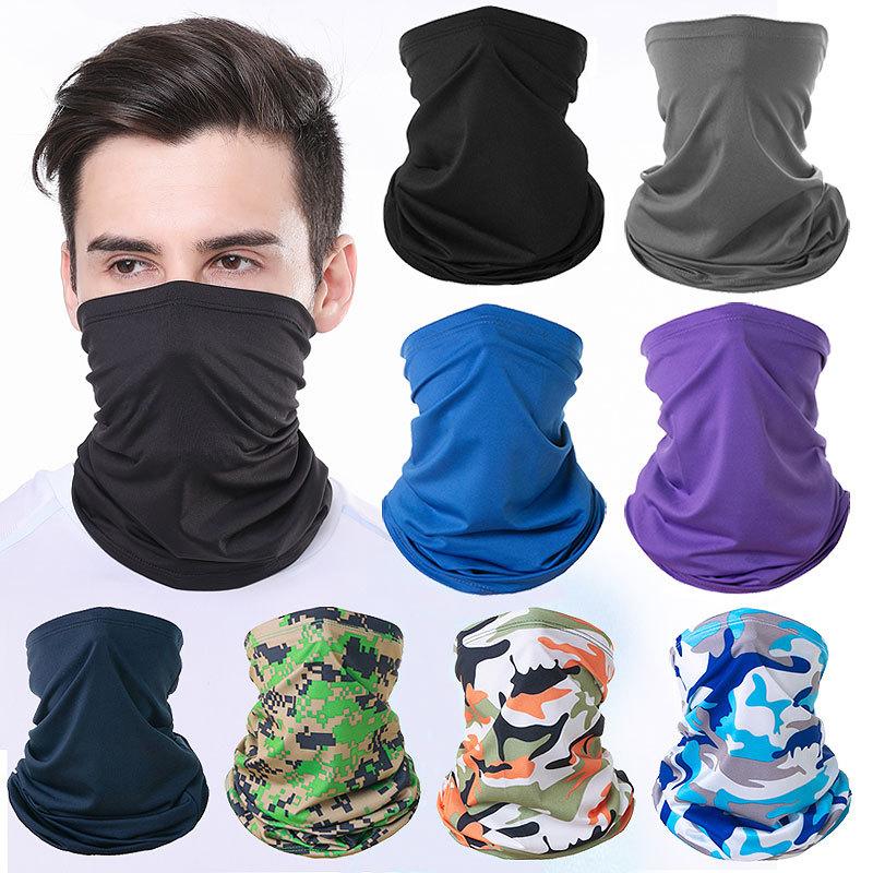 Hiking Scarves Outdoor Cycling Sports Headscarves Bandana UV Protection Breathable Fishing Face Neck Tube Head Cover Wrap Gaiter